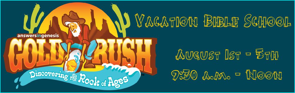 gold rush vbs logo. Show project